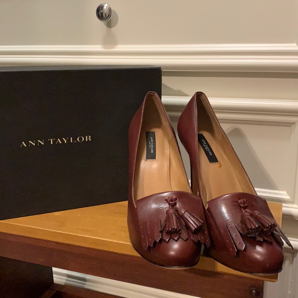 Oxblood colored heels!